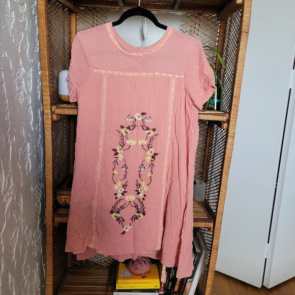 Pink summer/spring dress - Picture 1 of 6